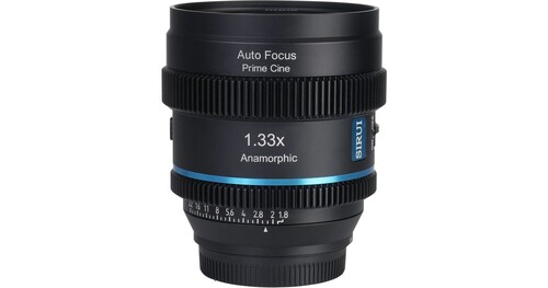 Sirui 20mm T1.8 1.33X S35 Auto-Focus Anamorfik Lens (X Mount, Mavi Flare)