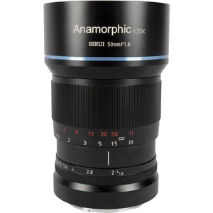 Sirui 50mm F1.8 1.33x APS-C Anamorfik Lens (MFT Mount) - Thumbnail