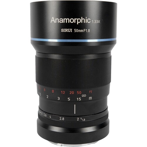 Sirui 50mm F1.8 1.33x APS-C Anamorfik Lens (X Mount)