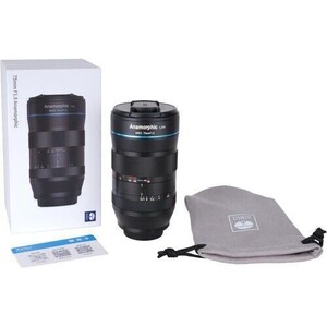 Sirui 75mm F1.8 1.33x APS-C Anamorfik Lens (E Mount) - Thumbnail