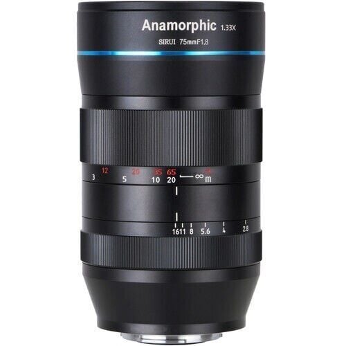 Sirui 75mm F1.8 1.33x APS-C Anamorfik Lens (E Mount)