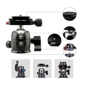 Sirui AM-223 + B-00K Karbon Fiber Profesyonel Tripod Kiti - Thumbnail