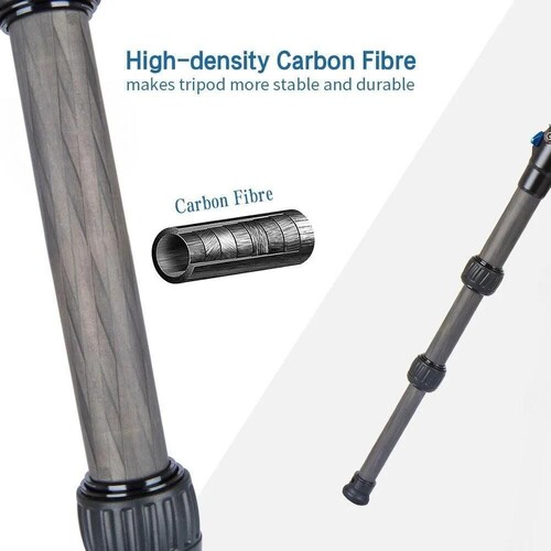 Sirui AM-223 + B-00K Karbon Fiber Profesyonel Tripod Kiti