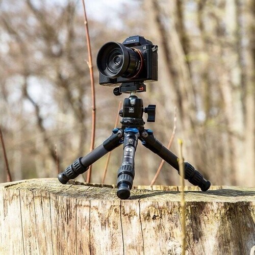Sirui AM-223 B-00K Profesyonel Kompakt Karbon Tripod Kiti