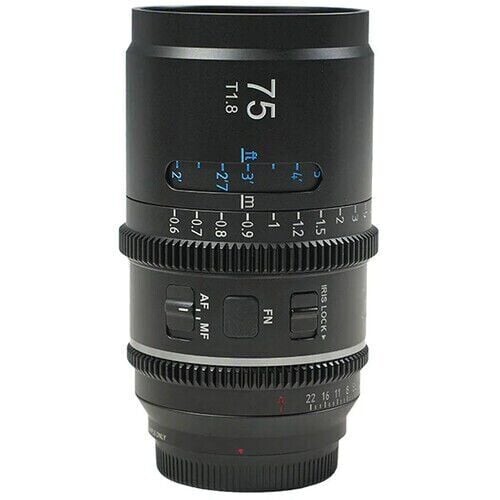 Sirui Astra Series AF 100mm T1.8 1.33x Full Frame Blue Flares Anamorphic Sony E Mount Lens