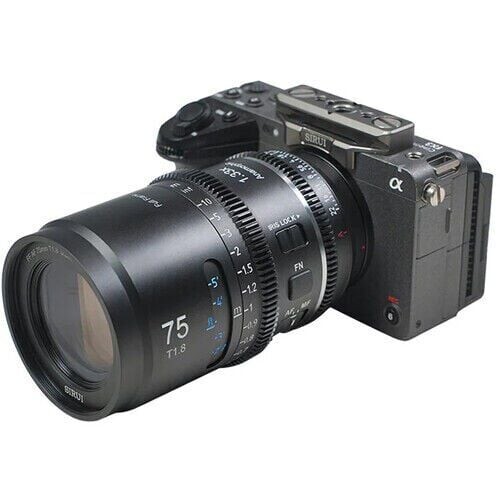 Sirui Astra Series AF 100mm T1.8 1.33x Full Frame Blue Flares Anamorphic Sony E Mount Lens