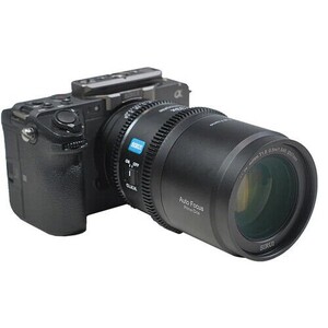 Sirui Astra Series AF 50mm T1.8 1.33x Full Frame Blue Flares Anamorphic Sony E Mount Lens - Thumbnail