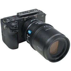 Sirui Astra Series AF 75mm T1.8 1.33x Full Frame Blue Flares Anamorphic Sony E Mount Lens - Thumbnail