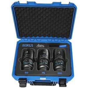 Sirui Astra Series AF T1.8 1.33x Full Frame Blue Flares Anamorphic Nikon Z Mount 3'lü Lens Kit - Thumbnail