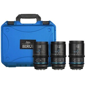 Sirui Astra Series AF T1.8 1.33x Full Frame Blue Flares Anamorphic Nikon Z Mount 3'lü Lens Kit - Thumbnail