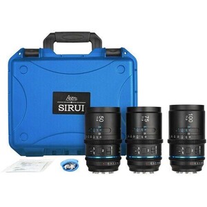 Sirui Astra Series AF T1.8 1.33x Full Frame Neutral Flares Anamorphic Sony E Mount 3'lü Lens Kit - Thumbnail