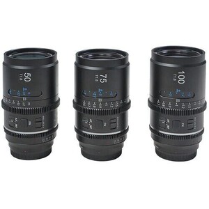 Sirui Astra Series AF T1.8 1.33x Full Frame Neutral Flares Anamorphic Sony E Mount 3'lü Lens Kit - Thumbnail