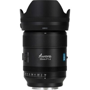 Sirui AURORA 35mm F1.4 Auto-Focus Lens (E Mount, Siyah) - Thumbnail