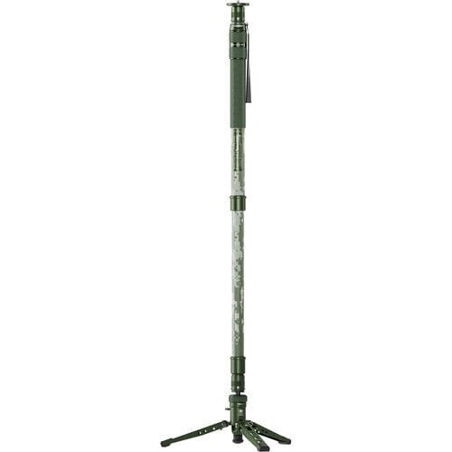 Sirui CVM-145P+CT5X 3 Kademeli Carbon Fiber Monopod Kit (Kobalt Yeşil)