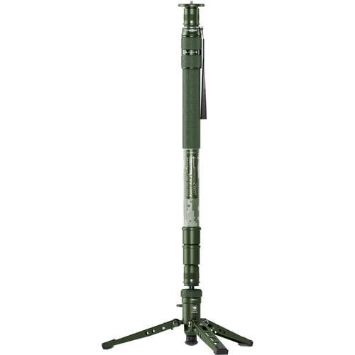 Sirui CVM-145P+CT5X 3 Kademeli Carbon Fiber Monopod Kit (Kobalt Yeşil)