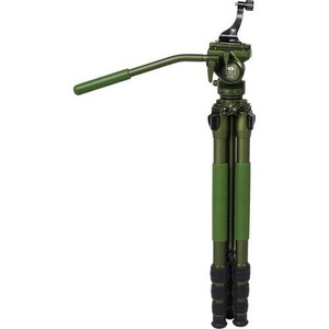 Sirui GT04+GT5 Pilot Series Video Tripod Kiti (Koyu Yeşil) - Thumbnail