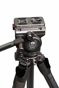 Sirui - Sirui GT04+GT5 Pilot Series Video Tripod Kiti (Metalik Gri) (1)