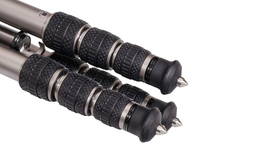 Sirui GT04+GT5 Pilot Series Video Tripod Kiti (Metalik Gri)