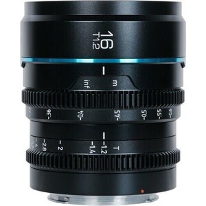 Sirui Nightwalker 16mm T1.2 S35 Cine Lens (E Mount, Siyah) - Thumbnail