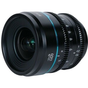 Sirui Nightwalker 16mm T1.2 S35 Cine Lens (E Mount, Siyah) - Thumbnail