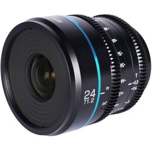Sirui Nightwalker 24mm T1.2 S35 Cine Lens (E Mount, Siyah) - Thumbnail