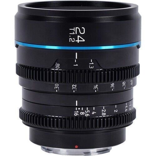 Sirui Nightwalker 24mm T1.2 S35 Cine Lens (X Mount, Siyah)