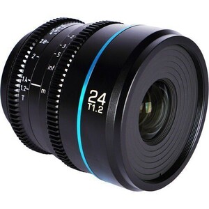 Sirui Nightwalker 24mm T1.2 S35 Cine Lens (X Mount, Siyah) - Thumbnail