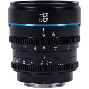 Sirui Nightwalker 55mm T1.2 S35 Cine Lens (E Mount, Siyah) - Thumbnail