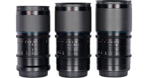 Sirui - Sirui Saturn 35, 50, 75mm T2.9 1.6x Full-Frame Anamorfik Lens Seti (E Mount, Mavi Flare)