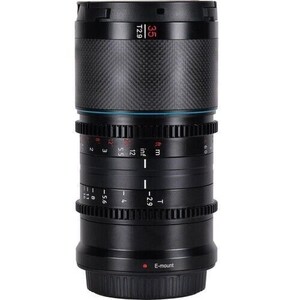 Sirui Saturn 35mm T2.9 1.6x Full-Frame Karbon Fiber Anamorfik Lens (E Mount, Mavi Flare) - Thumbnail