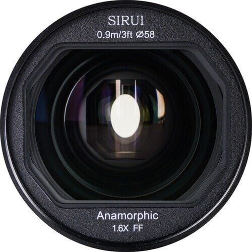 Sirui Saturn 35mm T2.9 1.6x Full-Frame Karbon Fiber Anamorfik Lens (RF Mount, Mavi Flare)