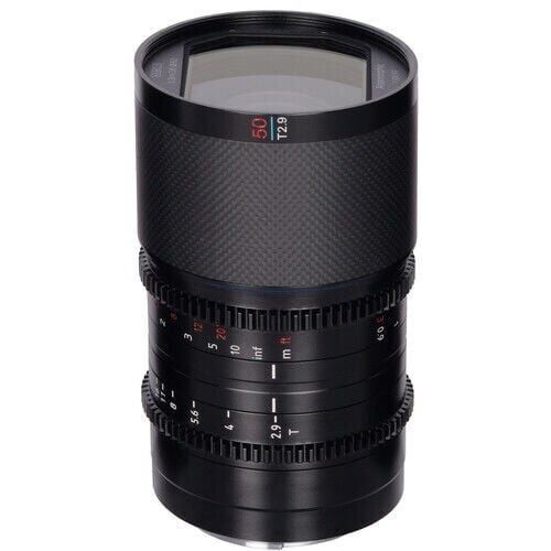 Sirui Saturn 50mm T2.9 1.6x Full-Frame Karbon Fiber Anamorfik Lens (E Mount, Mavi Flare)