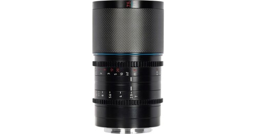 Sirui Saturn 75mm T2.9 1.6x Full-Frame Karbon Fiber Anamorfik Lens (E Mount, Mavi Flare)