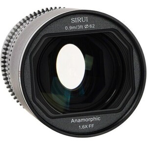 Sirui Saturn 75mm T2.9 1.6x Full-Frame Karbon Fiber Anamorfik Lens (E Mount, Mavi Flare) - Thumbnail