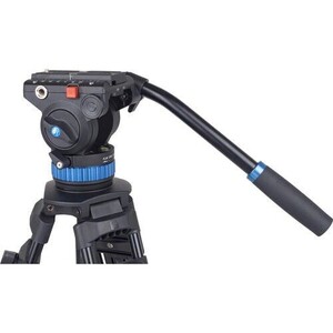 Sirui SH-15 60 mm Akışkan (Fluid) Kafa Alüminyum Video Tripod Kit – 8–12 kg Taşıma Kapasitesi - Thumbnail