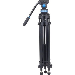 Sirui SH-15 60 mm Akışkan (Fluid) Kafa Alüminyum Video Tripod Kit – 8–12 kg Taşıma Kapasitesi - Thumbnail