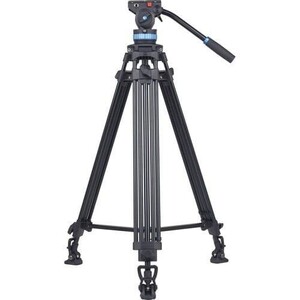 Sirui SH-25 Alüminyum Video Tripod Kit 10kg Taşıma Kapasiteli Profesyonel Fluid Head - Thumbnail