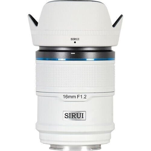 Sirui Sniper 16mm F1.2 APS-C/S35 Auto-Focus Lens (E Mount, Beyaz)