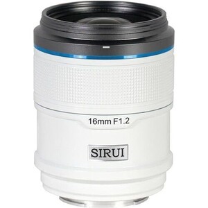 Sirui Sniper 16mm F1.2 APS-C/S35 Auto-Focus Lens (E Mount, Beyaz) - Thumbnail