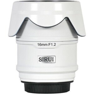 Sirui Sniper 16mm F1.2 APS-C/S35 Auto-Focus Lens (E Mount, Beyaz) - Thumbnail