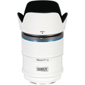 Sirui Sniper 16mm F1.2 APS-C/S35 Auto-Focus Lens (E Mount, Beyaz) - Thumbnail