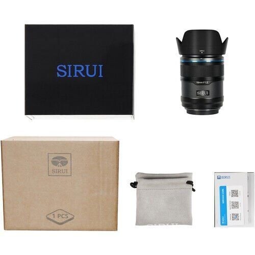 Sirui Sniper 16mm F1.2 APS-C/S35 Auto-Focus Lens (X Mount, Siyah)