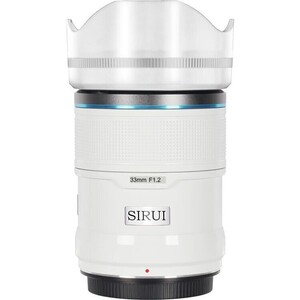 Sirui Sniper 33mm F1.2 APS-C Auto-Focus Lens (E Mount, Beyaz) - Thumbnail