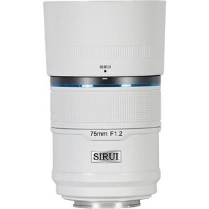 Sirui - Sirui Sniper 75mm F1.2 APS-C/S35 Auto-Focus Lens (E Mount, Beyaz)