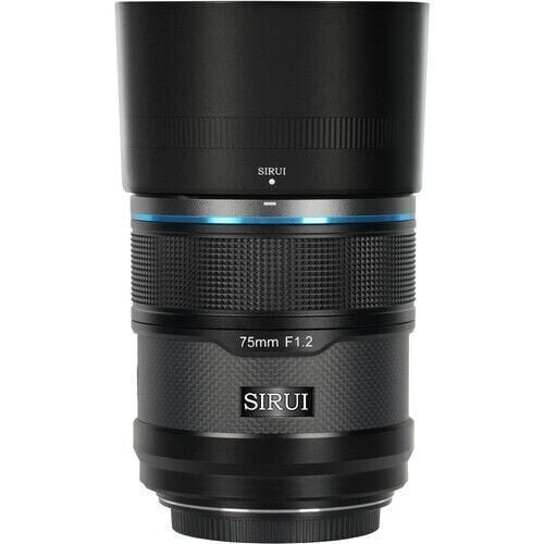 Sirui Sniper 75mm F1.2 APS-C/S35 Auto-Focus Lens (E Mount, Siyah)