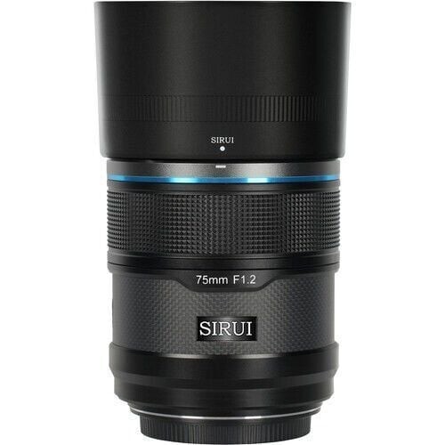 Sirui Sniper 75mm F1.2 APS-C/S35 Auto-Focus Lens (X Mount, Siyah)