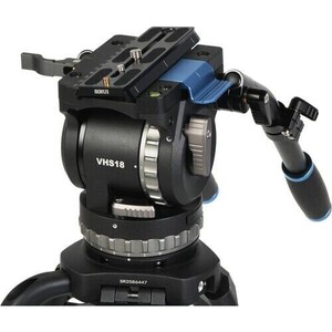 Sirui SQ100+VHS18 Profesyonel Karbon Fiber Video Tripod Kiti - Thumbnail