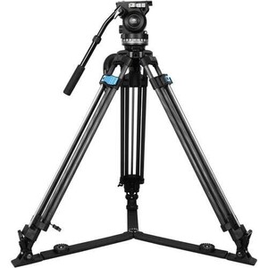 Sirui - Sirui SQ75 Profesyonel Karbon Fiber Video Tripod Kiti (VHS10 Kafa ile)