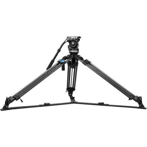 Sirui SQ75 Profesyonel Karbon Fiber Video Tripod Kiti (VHS10 Kafa ile)