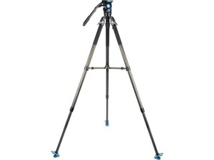 Sirui SVT75 PRO Rapid Karbon Fiber Video Tripod Kiti (SVH15 Kafa ile) - Thumbnail